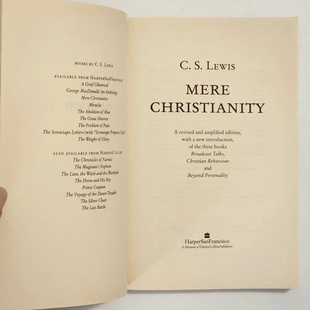Mere Christianity by C.S. Lewis Trade Paperback NEW